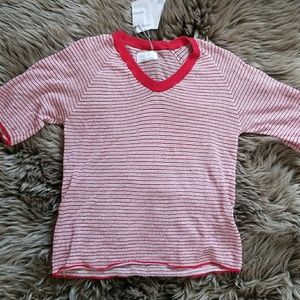 Zadig and Voltaire Fishnet top red Size S